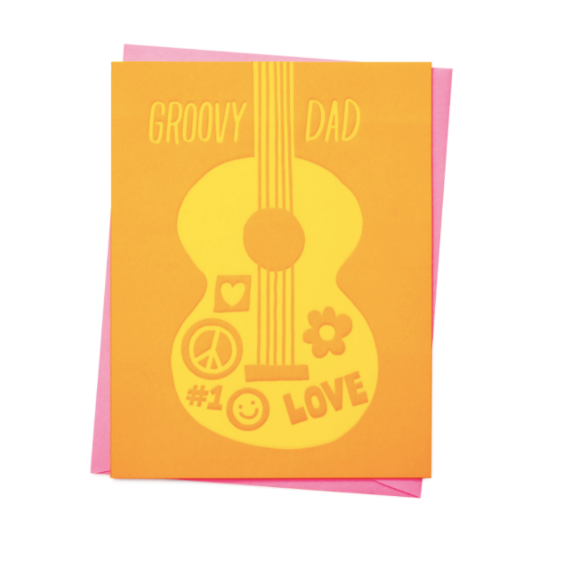 Groovy Dad Father's Day Card