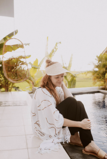 Rattan Sun Visor