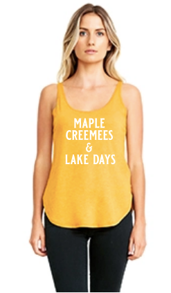 Maple Creemees & Lake Days Tank
