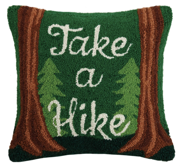 Take a Hike Hook Pillow