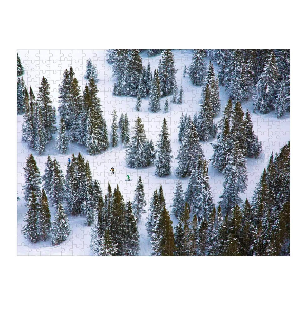 Gray Malin The Snow Two-sided Jigsaw Puzzle