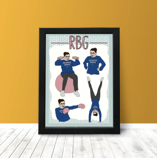 RBG Superdiva Art Print