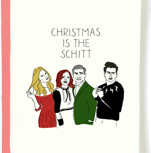 Schitt's Creek Christmas Card