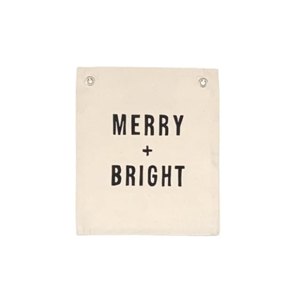 Merry and Bright Banner
