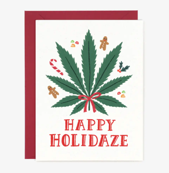 Happy Holidaze Christmas - Card