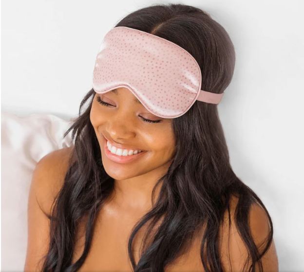 Satin Eye Mask - Mico Dot