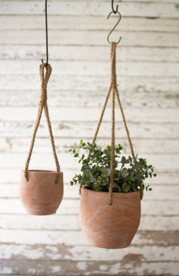 Hanging Clay Flower Pot
