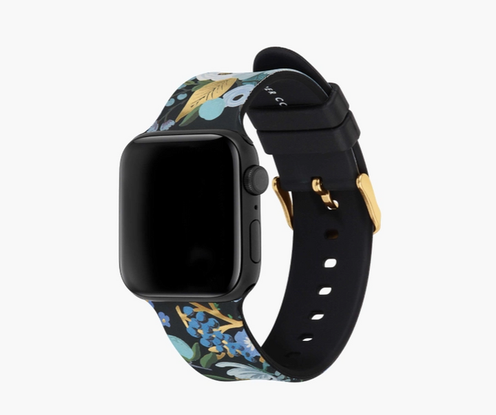 Garden Party Blue Apple Watch Band