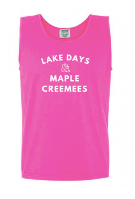 Lake Days & Maple Creemees Heavyweight Tank