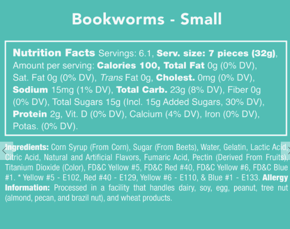 Bookworms Gummies