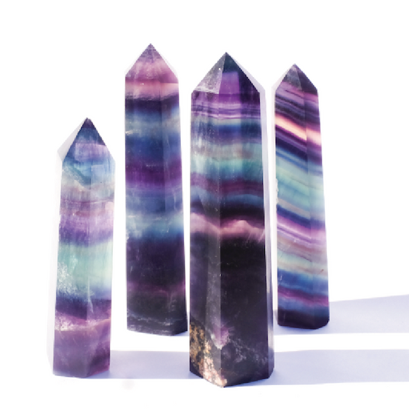 Fluorite Crystal Point