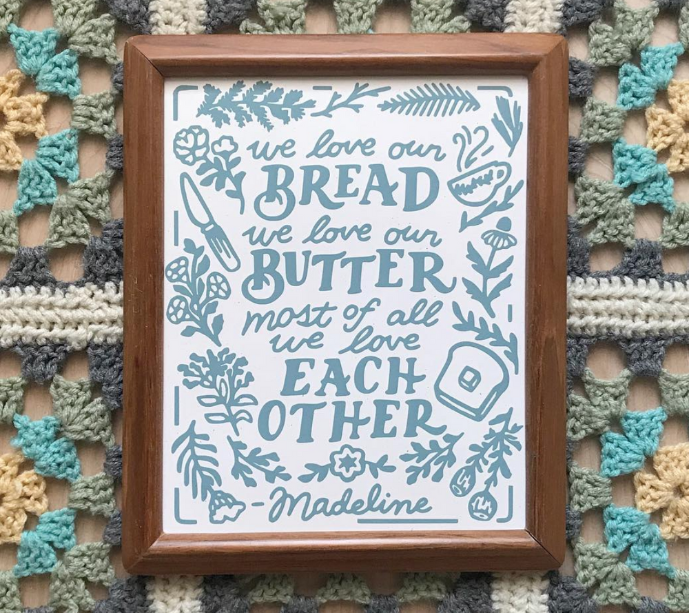 Bread and Butter Print