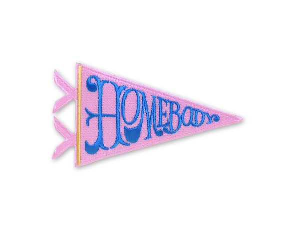 Homebody Pennant Patch