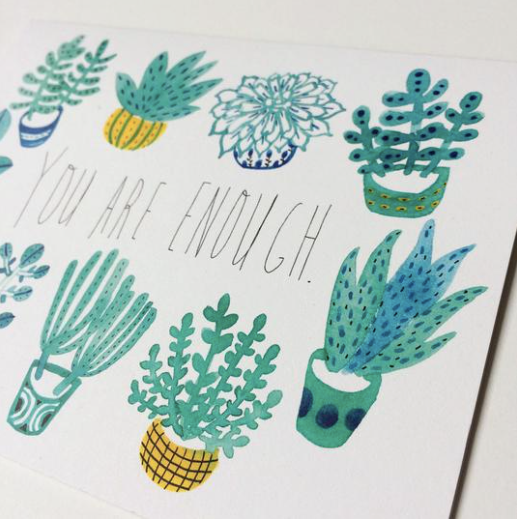 You are Enough Card