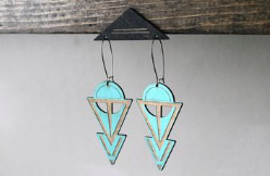 Coven Earrings Turquoise