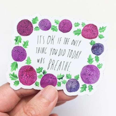 It's OK If The Only Thing You Did Today Was Breathe Magnet
