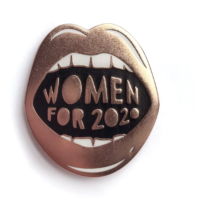 Women For 2020 Pin