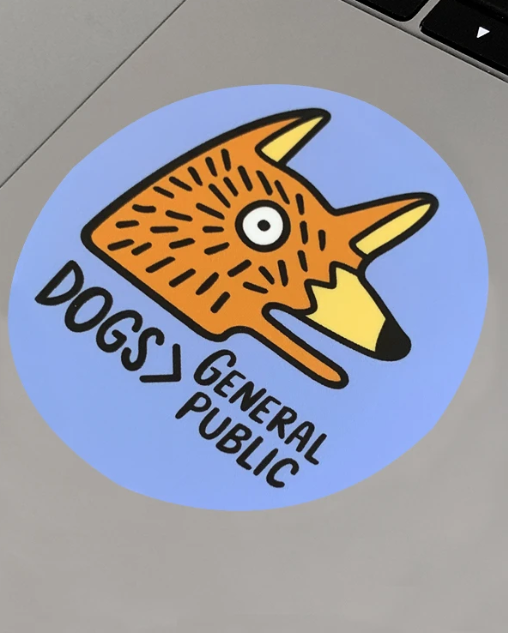 Dogs > General Public Sticker