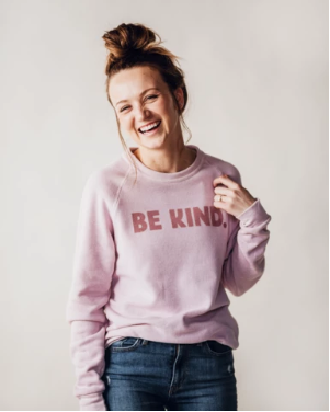 Be Kind Sweatshirt - Pink