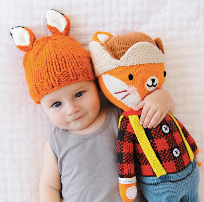 Rusty Fox Knit Hat