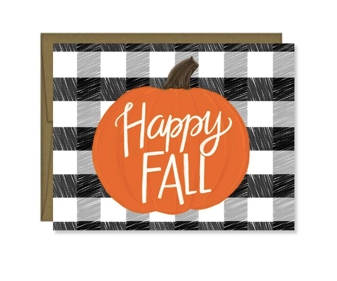 Happy Fall Greeting Card