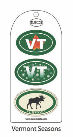 VT Seasons Set of 3 Stickers