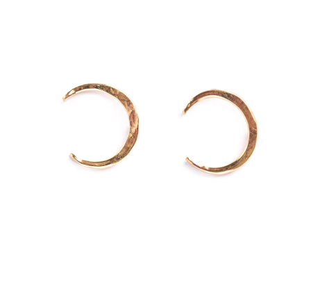 Mini Moon Earrings