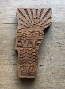 VT Bamboo Magnet