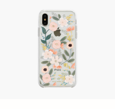 Clear Wildflowers iPhone Case