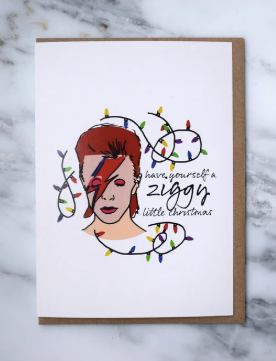 David Bowie Holiday Card
