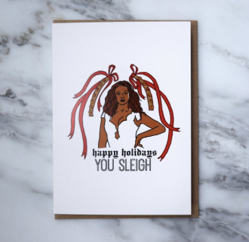 Beyonce Holiday Card