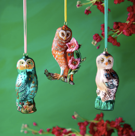 Nathalie Lété Owl Ornament