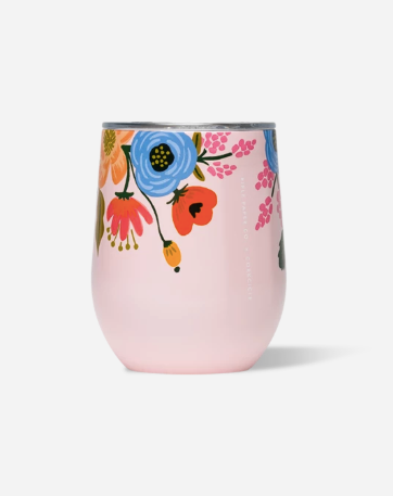 12oz Corkcicle x Rifle Paper Co Lively Floral Stemless Tumbler