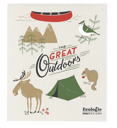 The Great Outdoors Swedish Dishcloth