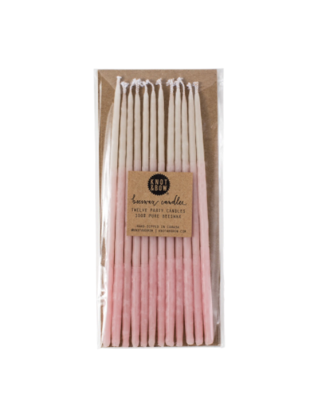 Beeswax Birthday Candles