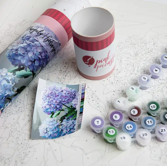 Paint-by-Number Floral & Botanical Kits