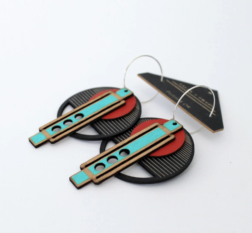Wright Architectural Earrings