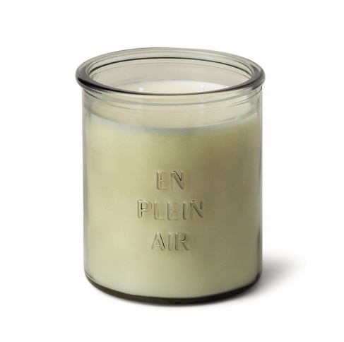 En Plein Air 10 oz Embossed Glass Candle