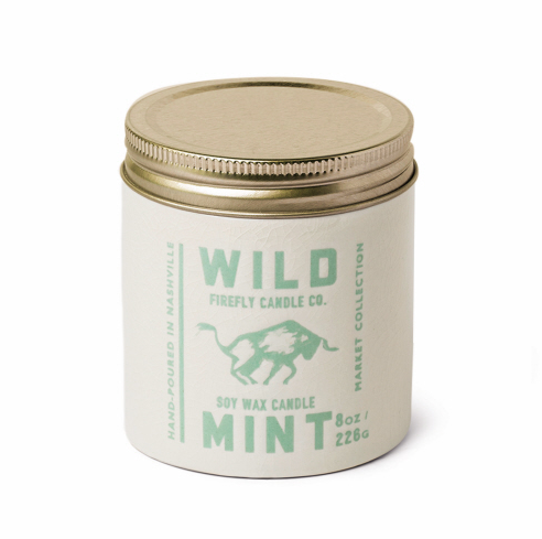 Market Cracked Ceramic 8oz Candle