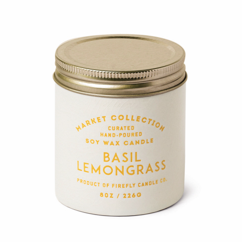 Market Cracked Ceramic 8oz Candle