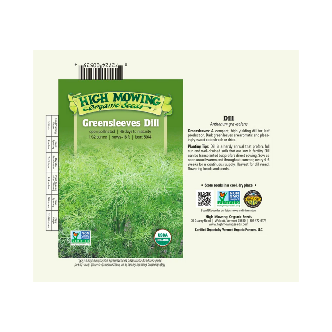 Greensleeves Dill: 1/32 OZ