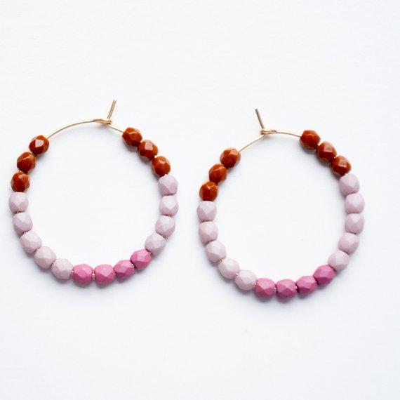 Small Colorful Hoops