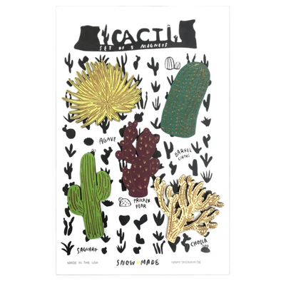 Cacti Magnets - Set of 5