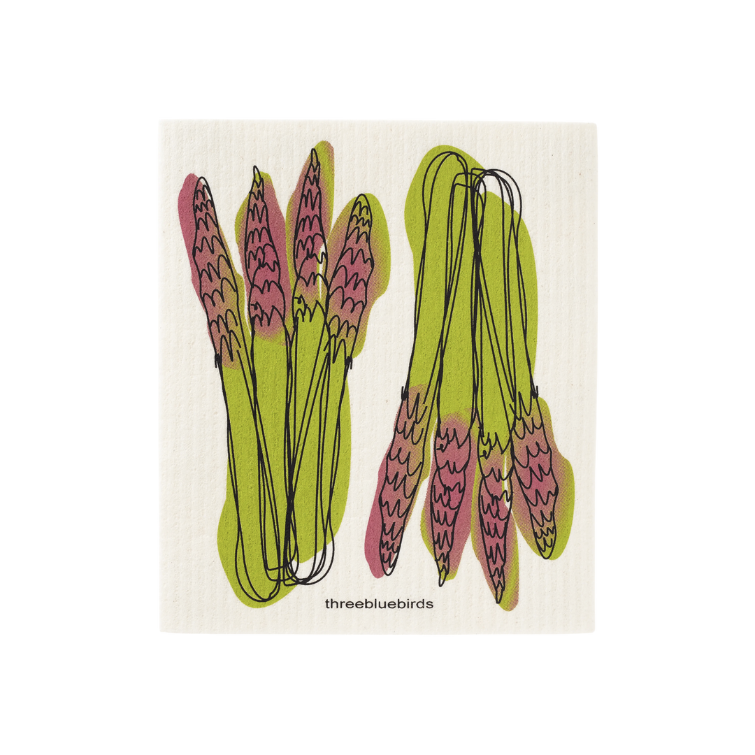 Asparagus Swedish Dishcloth