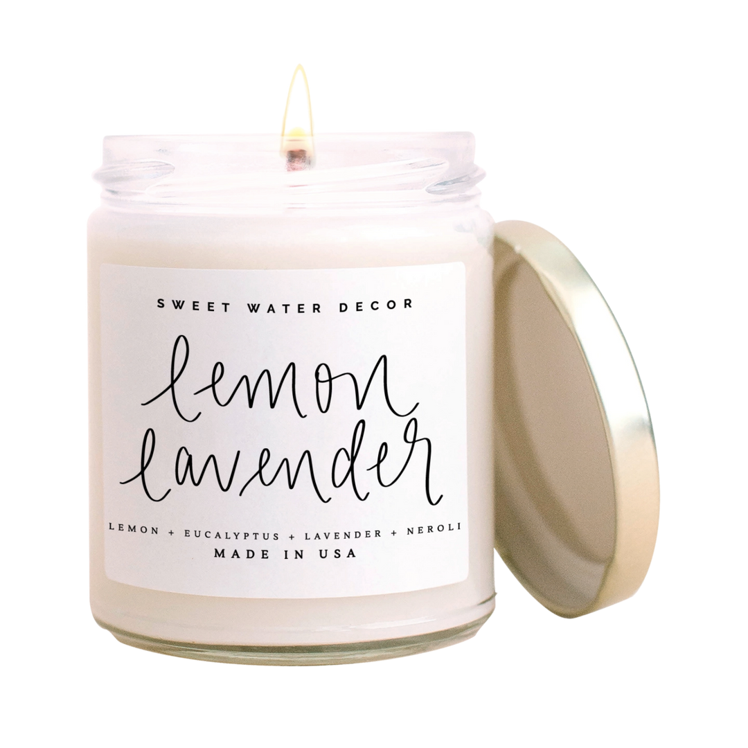 Lemon Lavender Soy Candle