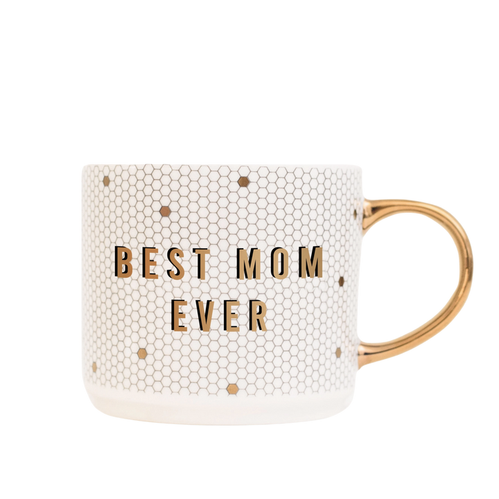 Best Mom Ever Tile Coffee Mug