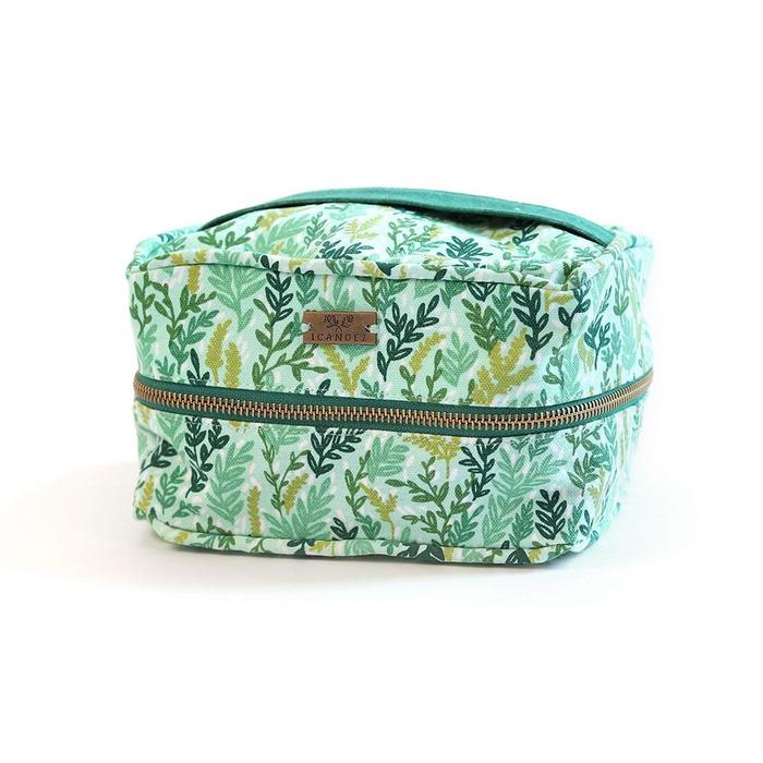 Ambrose Cosmetic Pouch - Mint Meadow