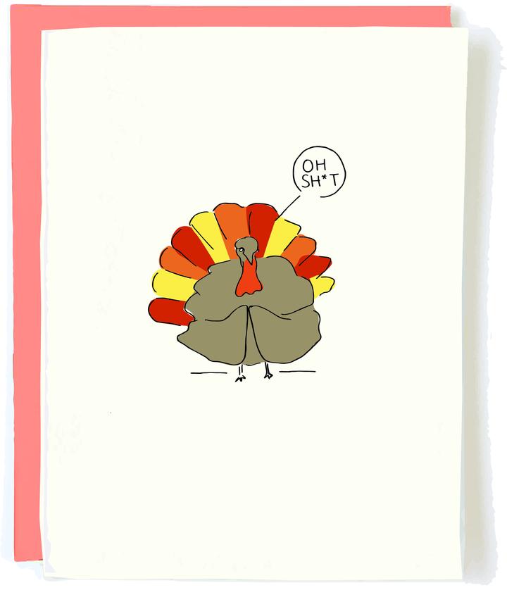 Thanksgiving Turkey Card
