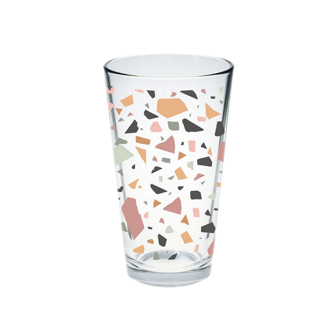It's All Good Terazzo Pint Glass