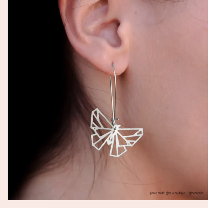 Butterfly Geometric Earrings